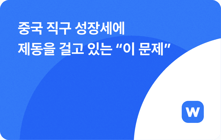 중국 직구 성장세에 제동을 걸고 있는 "이 문제