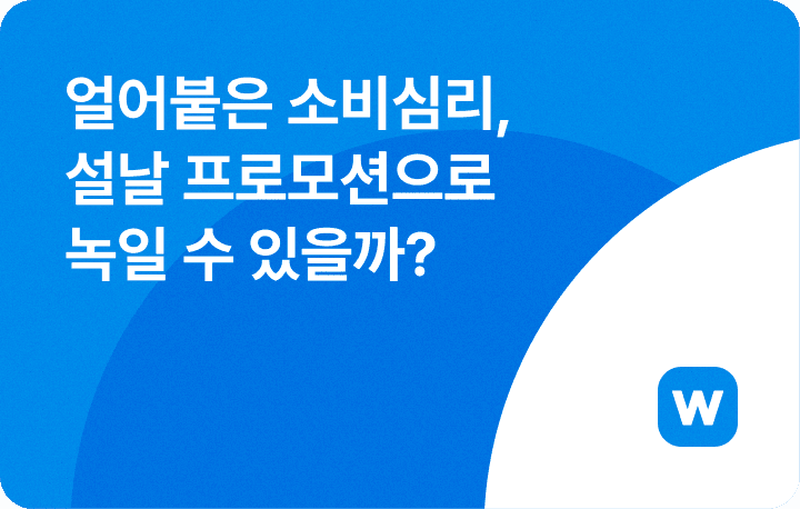 내수 시장 소비심리 설날 프로모션
