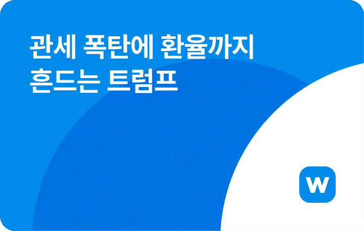 트럼프의 관세 부과와 환율 변동, 윈들리 뉴스레터