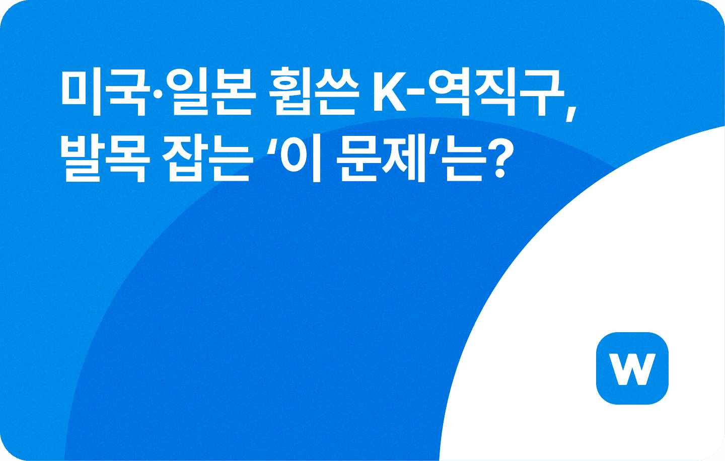 🇰🇷 미국·일본 휩쓴 K-역직구, 발목 잡는 ‘이 문제’는?